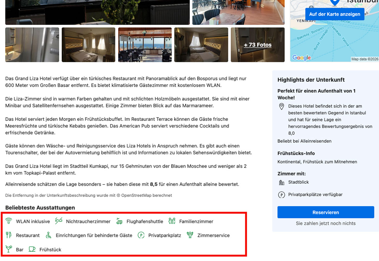 Hotel Grand Liza Istanbul