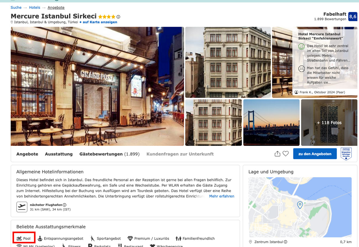 Hotel Mercure Istanbul Sirkeci