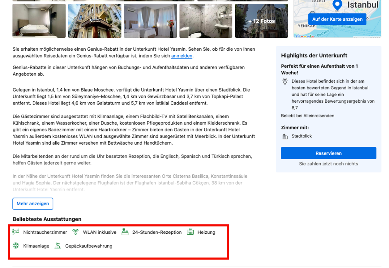 Hotel Yasmin Istanbul