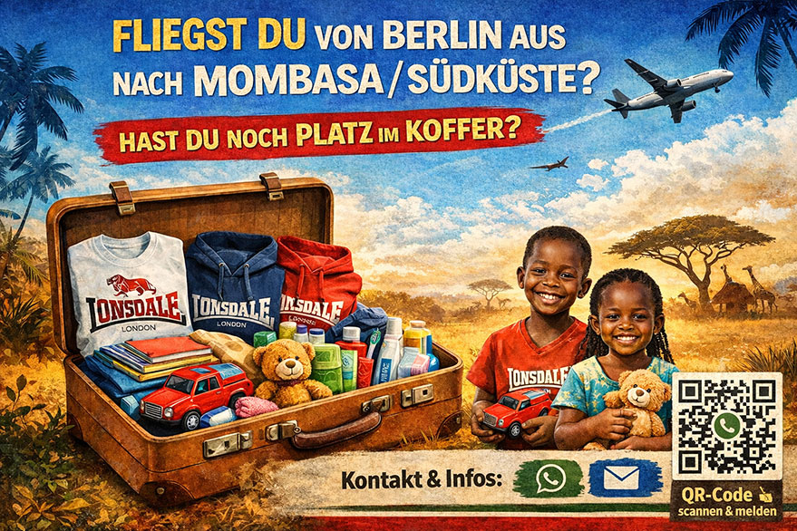 Werde Flugpate für Afrika