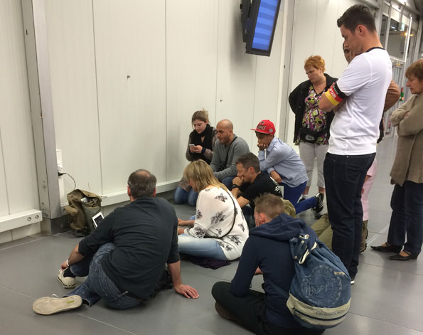 Public Viewing Tegel Airport 2014